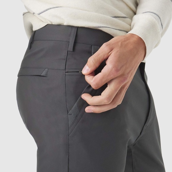 JACK ARCHER Jetsetter Tech Pant Slim Fit 36 X 30 Charcoal Gray - Picture 7 of 8